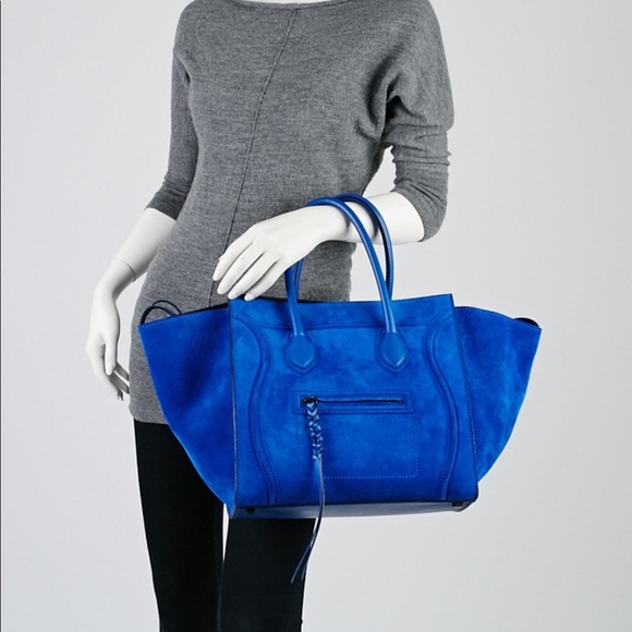 Celine Blue Suede Phantom - Picture 2 of 2